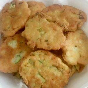 frittelle zucchina